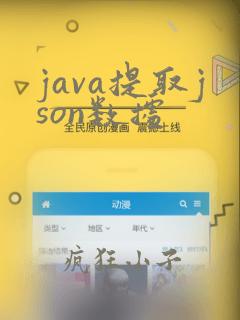 java提取json数据