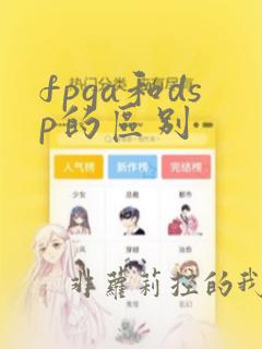 fpga和dsp的区别