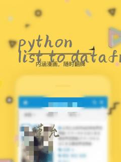 python list to dataframe