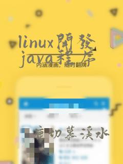 linux开发java程序