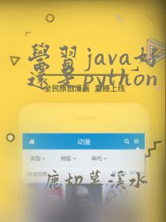 学习java好还是python