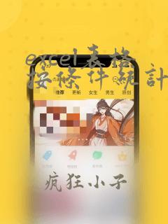 excel表格按条件统计个数