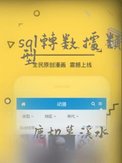 sql转数据类型