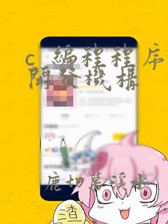 c 编程程序开发机构