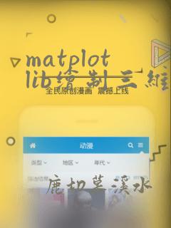 matplotlib绘制三维散点图