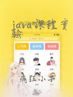 java课程实验