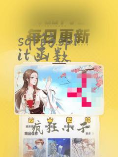 sql的split函数