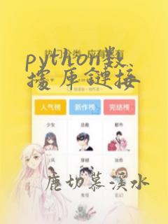 python数据库链接