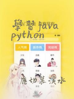 学习java python