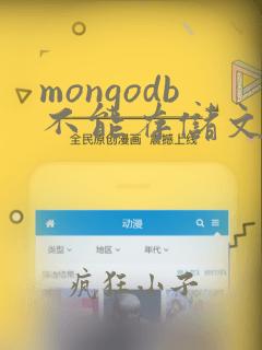 mongodb不能存储文档类型的数据