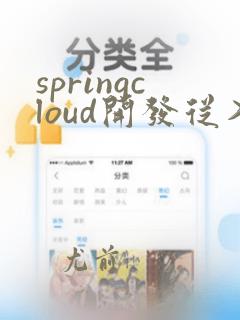 springcloud开发从入门到实战