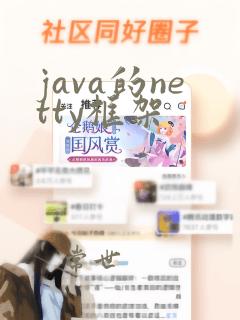 java的netty框架