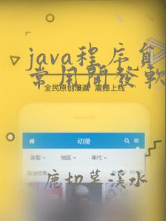 java程序员常用开发软件
