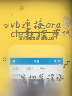 vb连接oracle数据库代码