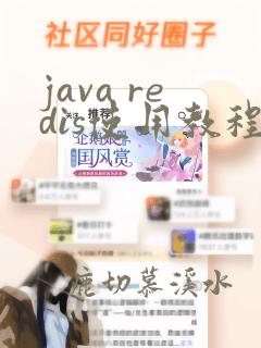 java redis使用教程