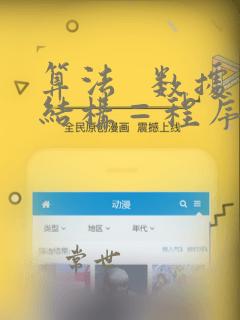 算法 数据结构 = 程序