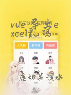 vue 导出excel乱码