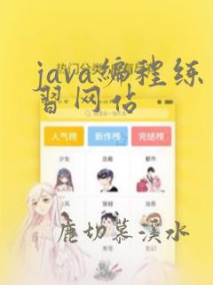 java编程练习网站