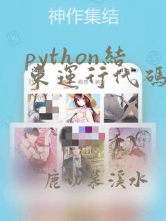 python结束运行代码