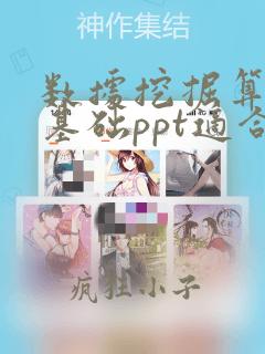 数据挖掘算法的基础ppt适合入门