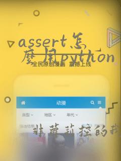 assert怎么用python