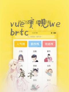 vue实现webrtc