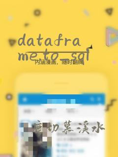 dataframe.to_sql