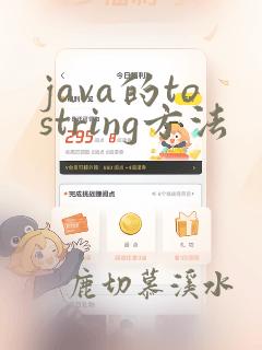 java的tostring方法