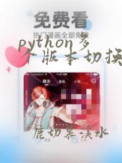 python多个版本切换