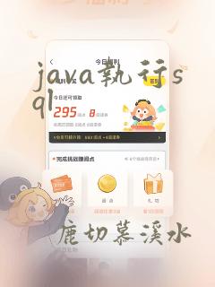 java执行sql
