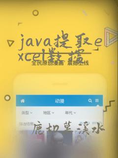 java提取excel数据