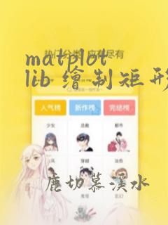 matplotlib 绘制矩形