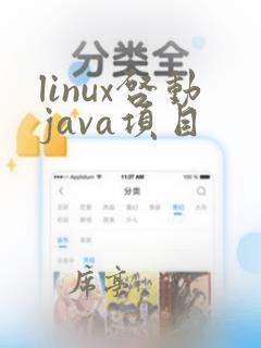 linux启动java项目