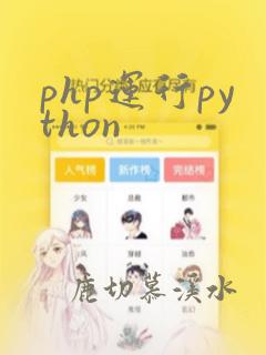 php运行python