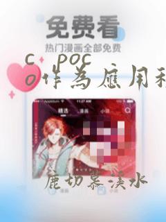 c   poco作为应用程序框架