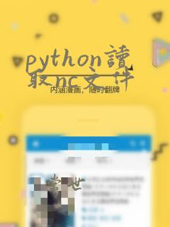 python读取nc文件