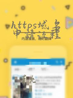 https域名申请流程