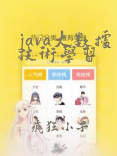 java大数据技术学习