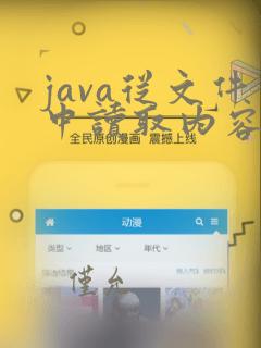 java从文件中读取内容