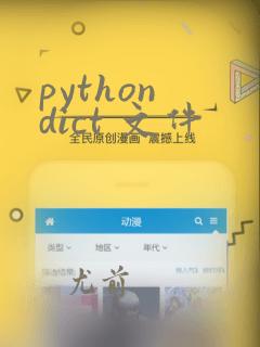 python dict 文件