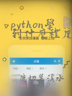 python学到什么程度可以接单