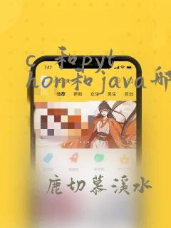 c 和python和java哪个用处大