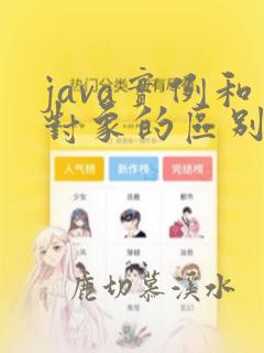 java实例和对象的区别