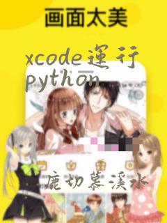 xcode运行python