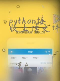 python接收上传文件