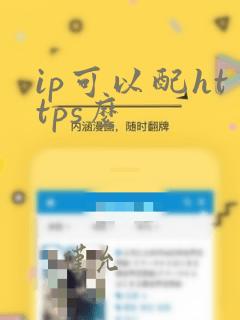 ip可以配https么