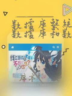 数据库系统包括数据库和数据库管理系统