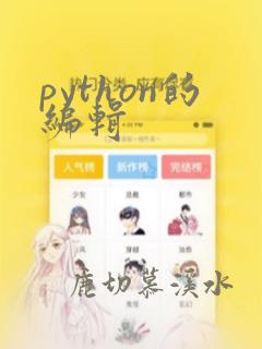 python的编辑