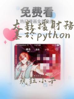 大数据财务分析基于python