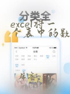 excel将一个表中的数据匹配到另一个表中